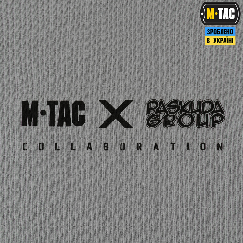 M-TAC ФУТБОЛКА PASKUDA GROUP LIGHT GREY