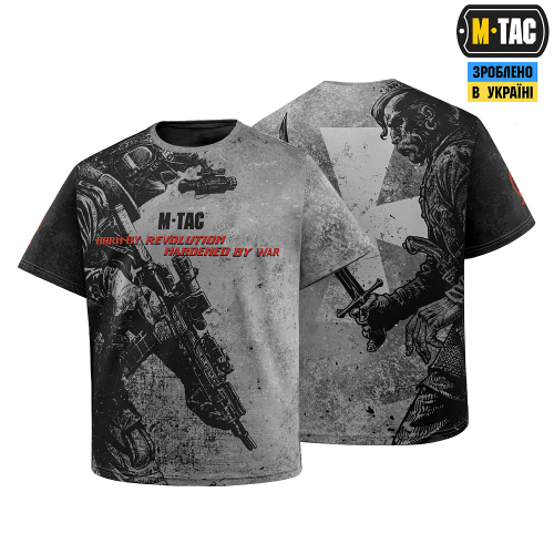 M-TAC ФУТБОЛКА WARRIOR 1618 OVERSIZE LIGHT GREY