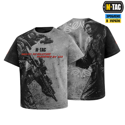 M-TAC ФУТБОЛКА WARRIOR 1919 OVERSIZE LIGHT GREY
