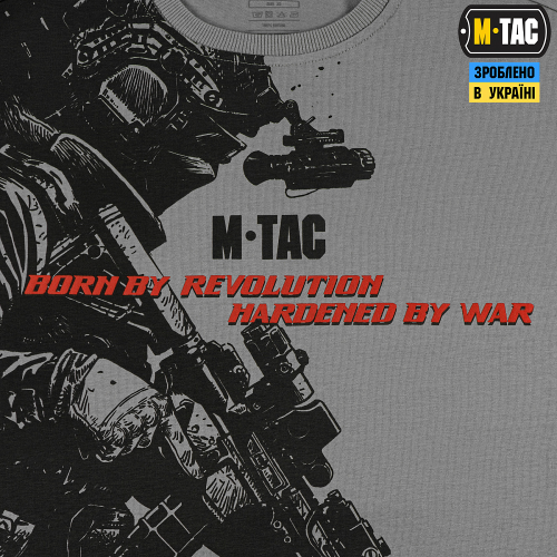 M-TAC ФУТБОЛКА WARRIOR OVERSIZE LIGHT GREY
