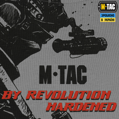 M-TAC ФУТБОЛКА WARRIOR OVERSIZE LIGHT GREY