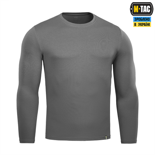 M-TAC ФУТБОЛКА ДЛИННЫЙ РУКАВ 93/7 LIGHT GREY