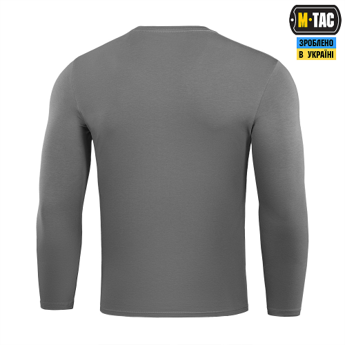 M-TAC ФУТБОЛКА ДЛИННЫЙ РУКАВ 93/7 LIGHT GREY