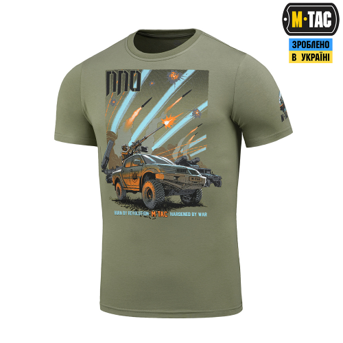 M-TAC ФУТБОЛКА ППО LIGHT OLIVE