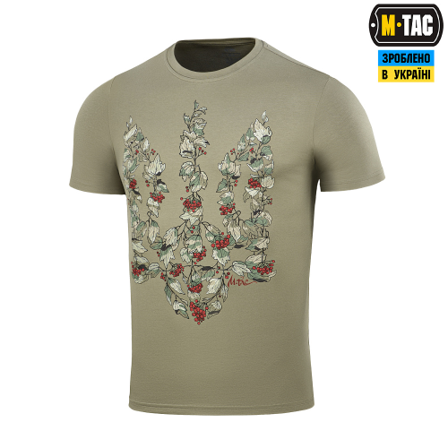 M-TAC ФУТБОЛКА ТРИЗУБ КАЛИНА CAMO TAN