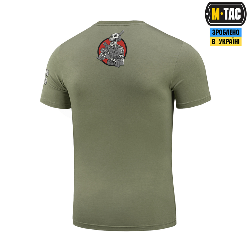 M-TAC ФУТБОЛКА ЦЕ НАША ПОСАДКА LIGHT OLIVE