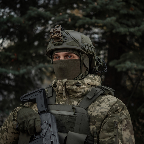 M-TAC ШАПКА-ПІДШОЛОМНИК GEN.II ФЛІС РІП-СТОП DARK OLIVE