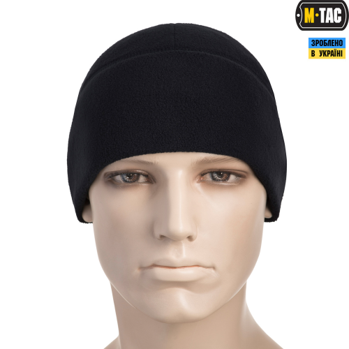 M-TAC ШАПКА WATCH CAP ELITE ФЛИС (270Г/М2) DARK NAVY BLUE