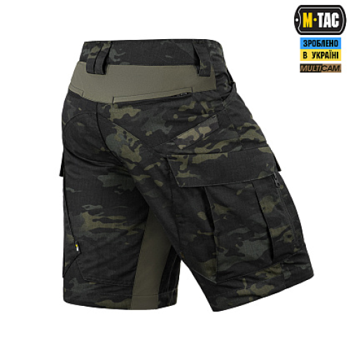 M-TAC ШОРТИ STURM GEN.II NYCO EXTREME MULTICAM BLACK