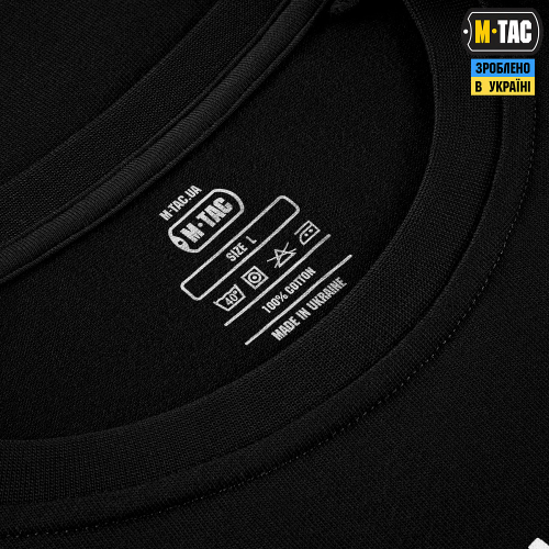 M-TAC ФУТБОЛКА BIRDS OF FREEDOM COTTON HARD BLACK