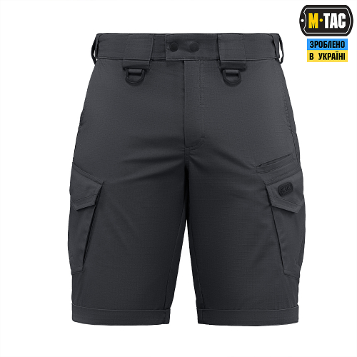 M-TAC ШОРТЫ AGGRESSOR GEN.II FLEX DARK GREY