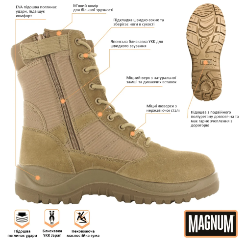 MAGNUM БЕРЦІ CENTURION 8.0 COYOTE 18606R