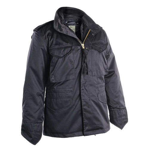 MIL-TEC КУРТКА M65 С ПОДСТЕЖКОЙ BLACK 10315002