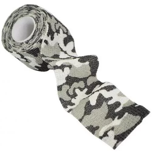 MIL-TEC СТРІЧКА САМОКЛЕЮЧА МАСКУВАЛЬНА 5СМ/4,5М SNOWCAMO 15933052