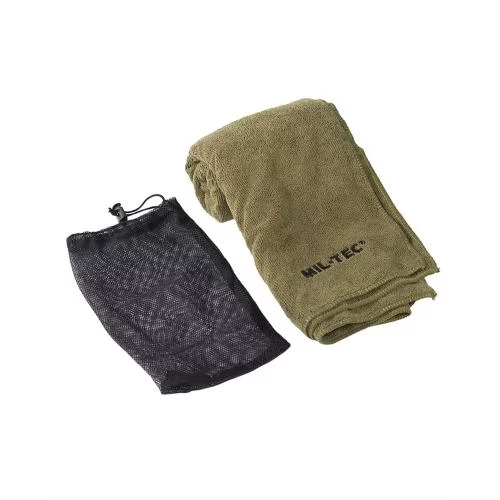 MIL-TEC РУШНИК ВІЙСЬКОВИЙ STURM MICROFIBRE TOWEL 120X60 CM OLIVE 16011111