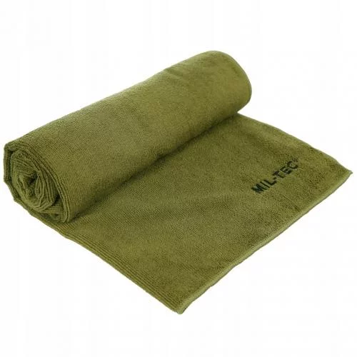 MIL-TEC РУШНИК ВІЙСЬКОВИЙ STURM MICROFIBRE TOWEL 120X60 CM OLIVE 16011111