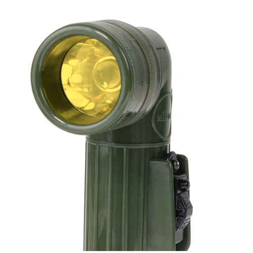MIL-TEC ФОНАРЬ MEDIUM ANGLEHEAD OLIVE 15141001