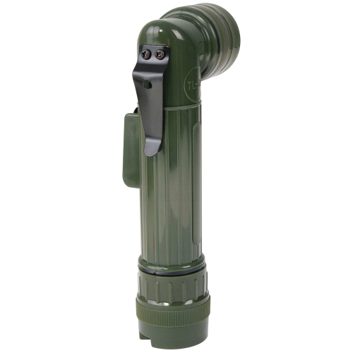 MIL-TEC ФОНАРЬ MEDIUM ANGLEHEAD OLIVE 15141001