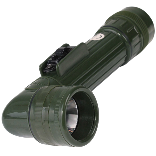 MIL-TEC ФОНАРЬ MEDIUM ANGLEHEAD OLIVE 15141001
