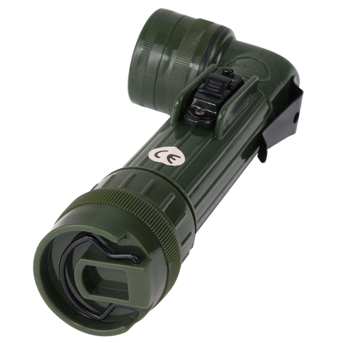 MIL-TEC ФОНАРЬ MEDIUM ANGLEHEAD OLIVE 15141001