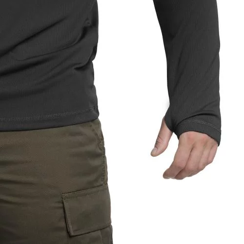 MIL-TEC ФУТБОЛКА TACTICAL LONG SLEEVE SHIRT QUICKDRY BLACK 11082002