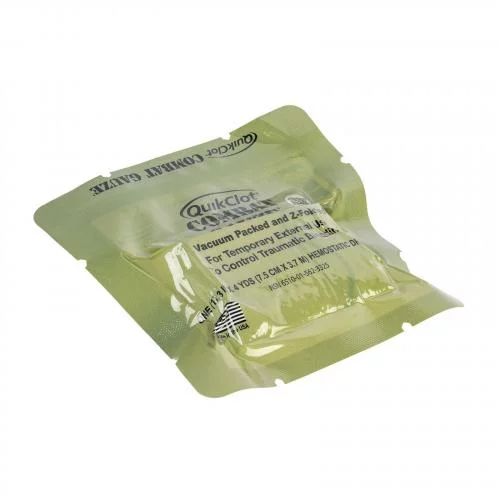 NORTH AMERICAN RESCUE БИНТ ГЕМОСТАТИЧЕСКИЙ QUIKCLOT COMBAT GAUZE 30-0039