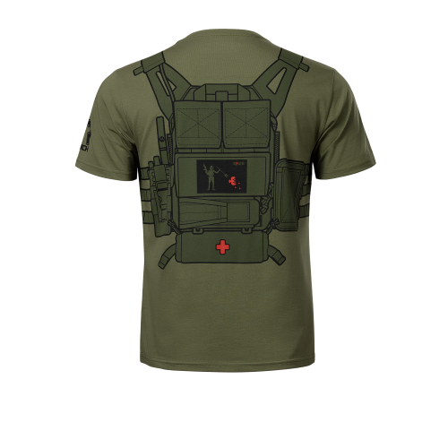 R3ICH ФУТБОЛКА PLATE 5,56 V3 RANGER GREEN