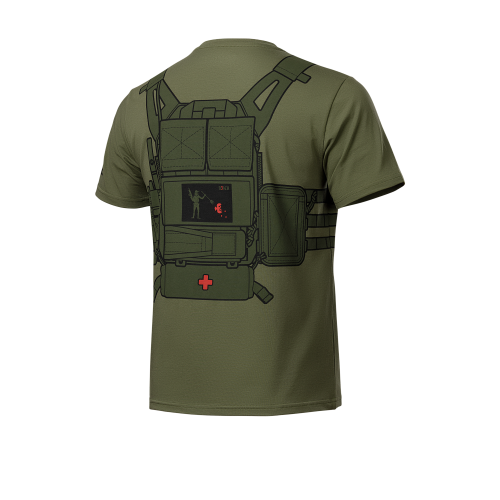 R3ICH ФУТБОЛКА PLATE 5,56 V3 RANGER GREEN