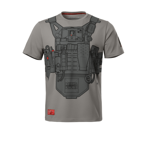 R3ICH ФУТБОЛКА PLATE 5,56 V3 WOLF GREY