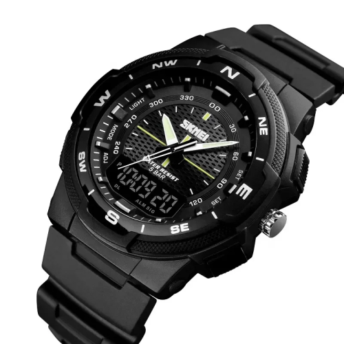 SKMEI ГОДИННИК НАРУЧНИЙ 1454 BLACK