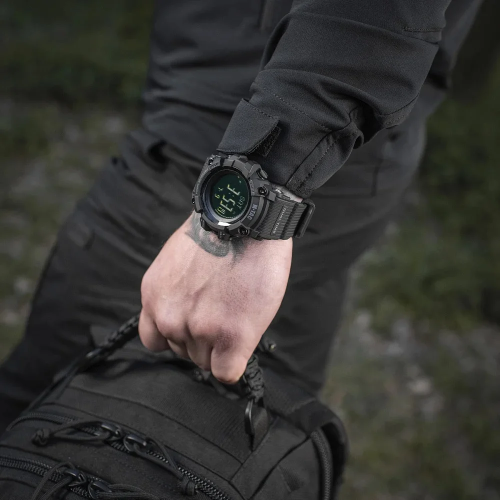SKMEI ГОДИННИК ТАКТИЧНИЙ БАГАТОФУНКЦІОНАЛЬНИЙ 1358 BLACK