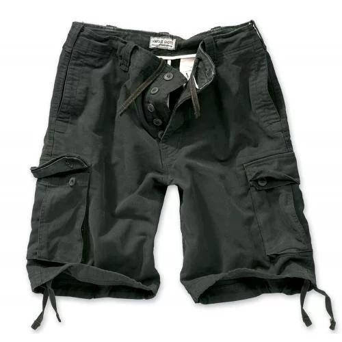 SURPLUS ШОРТЫ VINTAGE SHORTS WASHED BLACK 07-5596-03