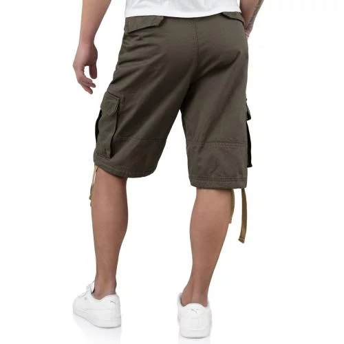 SURPLUS ШОРТЫ VINTAGE SHORTS WASHED OLIVE 07-5596-01
