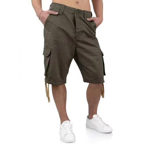 SURPLUS ШОРТЫ VINTAGE SHORTS WASHED OLIVE 07-5596-01