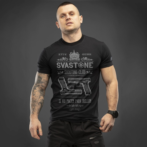 SVASTONE ФУТБОЛКА PARA BELLUM II ЧОРНА
