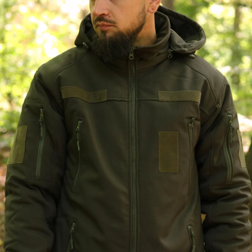 TAILOR ЗИМОВА КУРТКА SOFTSHELL MAX-HEAT OLIVE 44866201