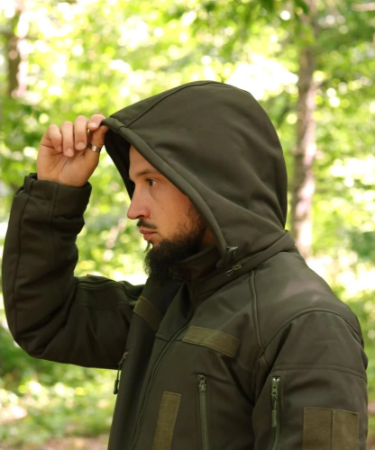 TAILOR ЗИМОВА КУРТКА SOFTSHELL MAX-HEAT OLIVE 44866201