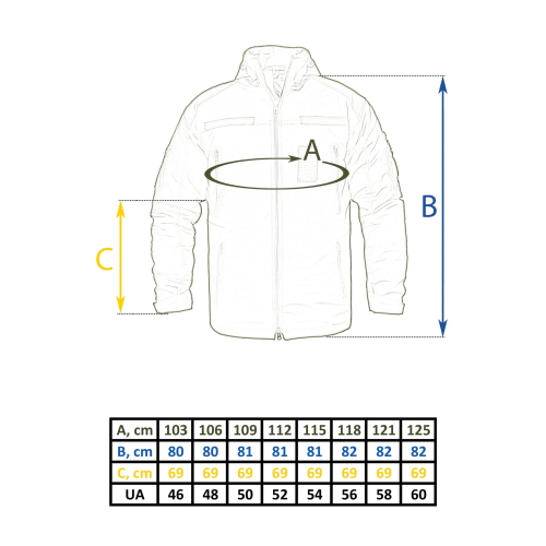 TAILOR ЗИМОВА КУРТКА SOFTSHELL MAX-HEAT COYOTE 44866205