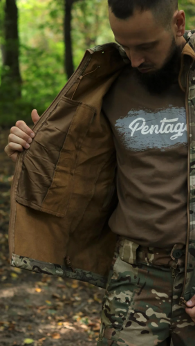 TAILOR КУРТКА SOFTSHELL З ЛИПУЧКАМИ ДЛЯ ШЕВРОНІВ COYOTE 44006305