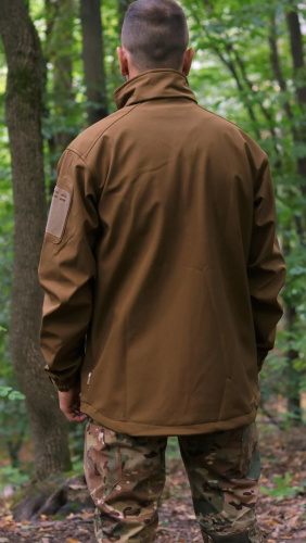 TAILOR КУРТКА SOFTSHELL З ЛИПУЧКАМИ ДЛЯ ШЕВРОНІВ COYOTE 44006305