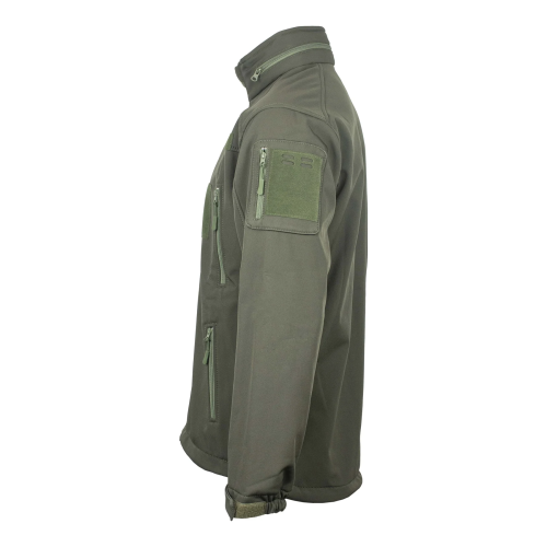 TAILOR КУРТКА SOFTSHELL С ЛИПУЧКАМИ ДЛЯ ШЕВРОНОВ OLIVE 44006301