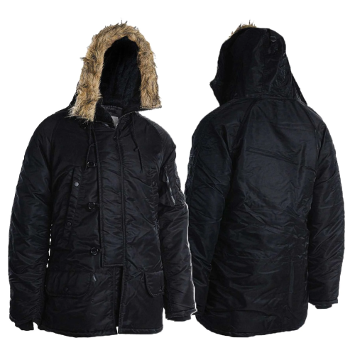 TEESAR ПАРКА N3B BLACK 10181002