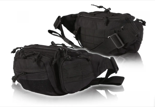 TEXAR ПОЯСНА СУМКА BLACK 9369
