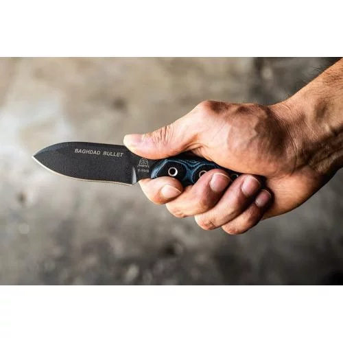 TOPS KNIVES НОЖ BAGHDAD BULLET GREY BAGD-03