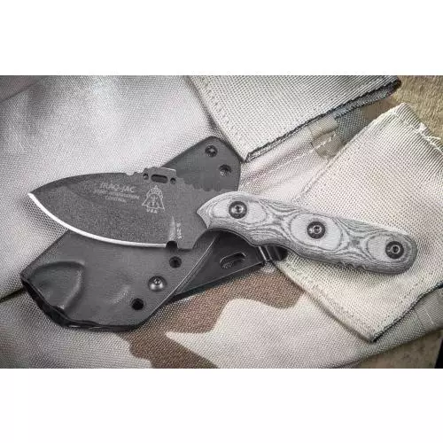 TOPS KNIVES НОЖ JOINT AGGRAVATION CONTROL GREY IRAQ-JAC-01