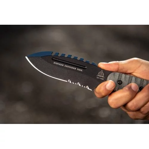 TOPS KNIVES НОЖ STRYKER DEFENDER TOOL BLACK DEFT-01