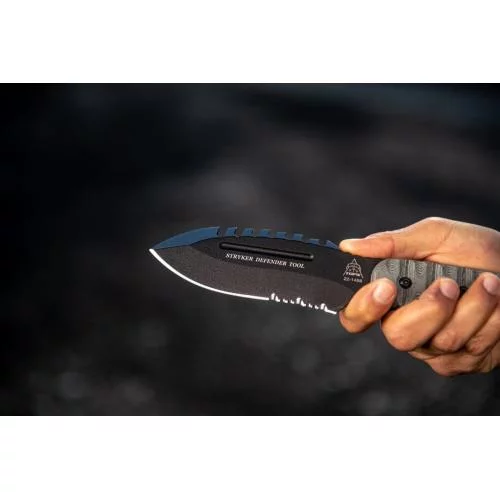 TOPS KNIVES НОЖ STRYKER DEFENDER TOOL BLACK DEFT-01