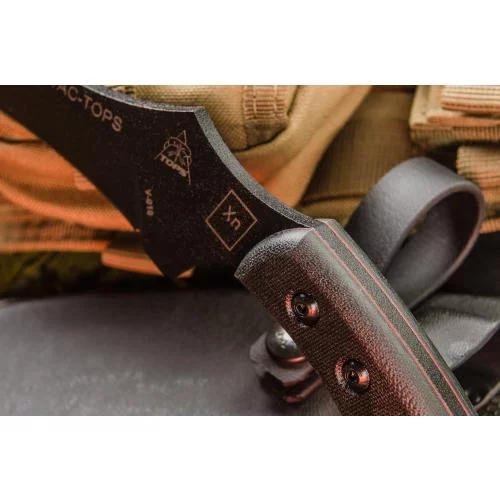 TOPS KNIVES НОЖ TAC KARAMBIT BLACK TAC-01