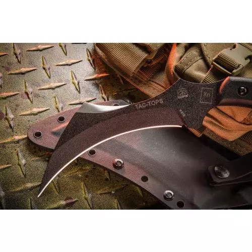 TOPS KNIVES НОЖ TAC KARAMBIT BLACK TAC-01