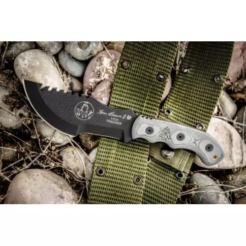 TOPS KNIVES НОЖ TOM BROWN TRACKER 2 BLACK TBT-020